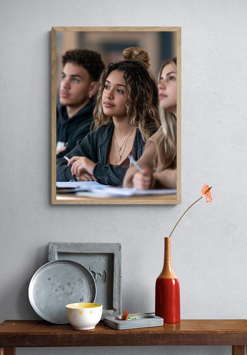 Classroom Portrait Photography Poster. — room view 3