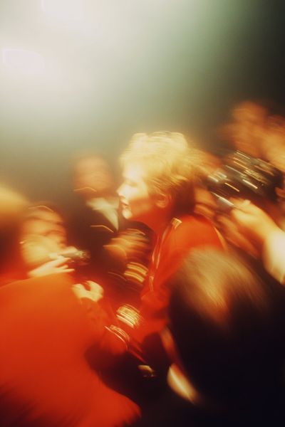 Candid Celebrity Moment — Photography Poster. poster print