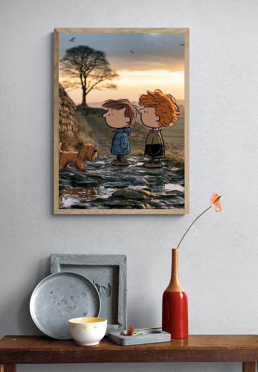 Peanuts Countryside Walk Poster. — room view 3