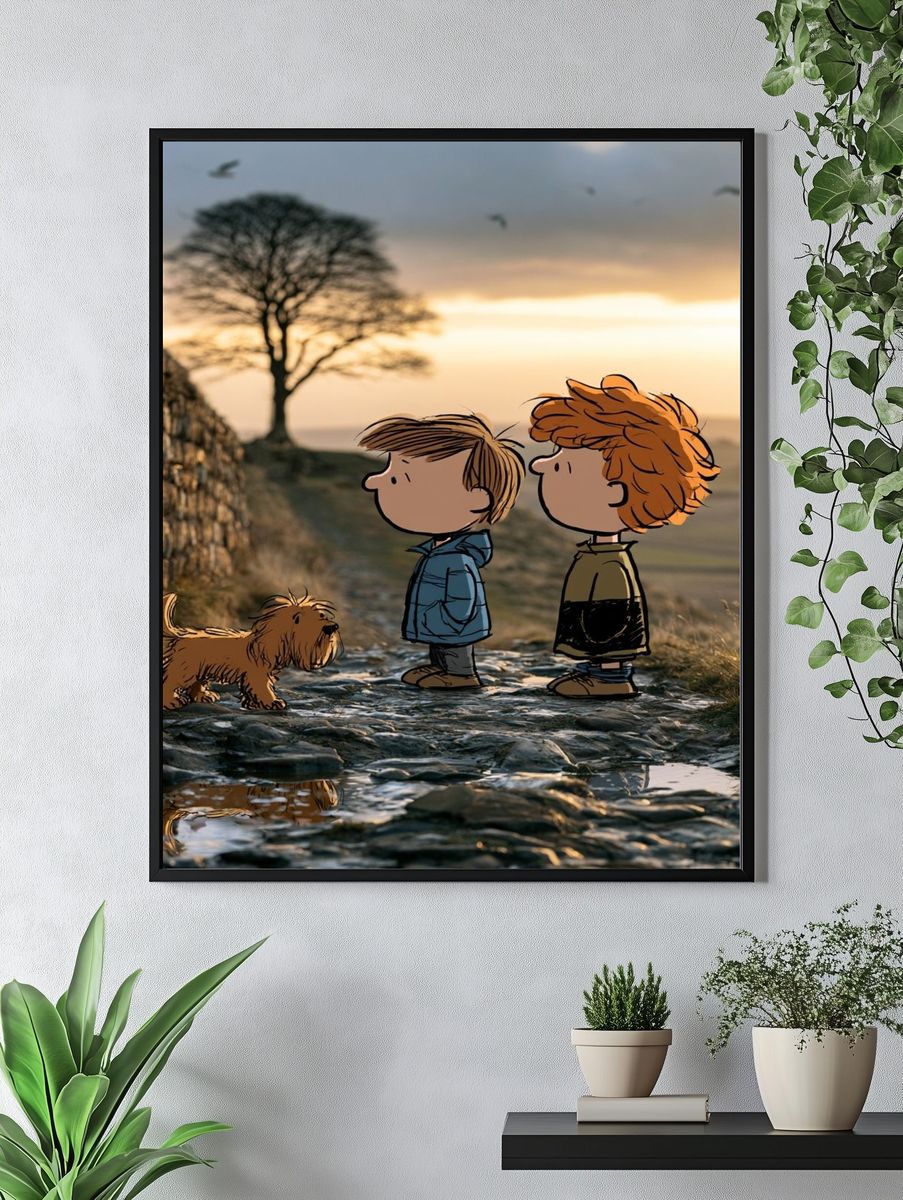 Peanuts Countryside Walk Poster. — room view 4