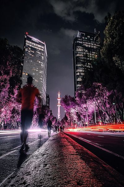 City Nightscape — Photography Poster. poster print