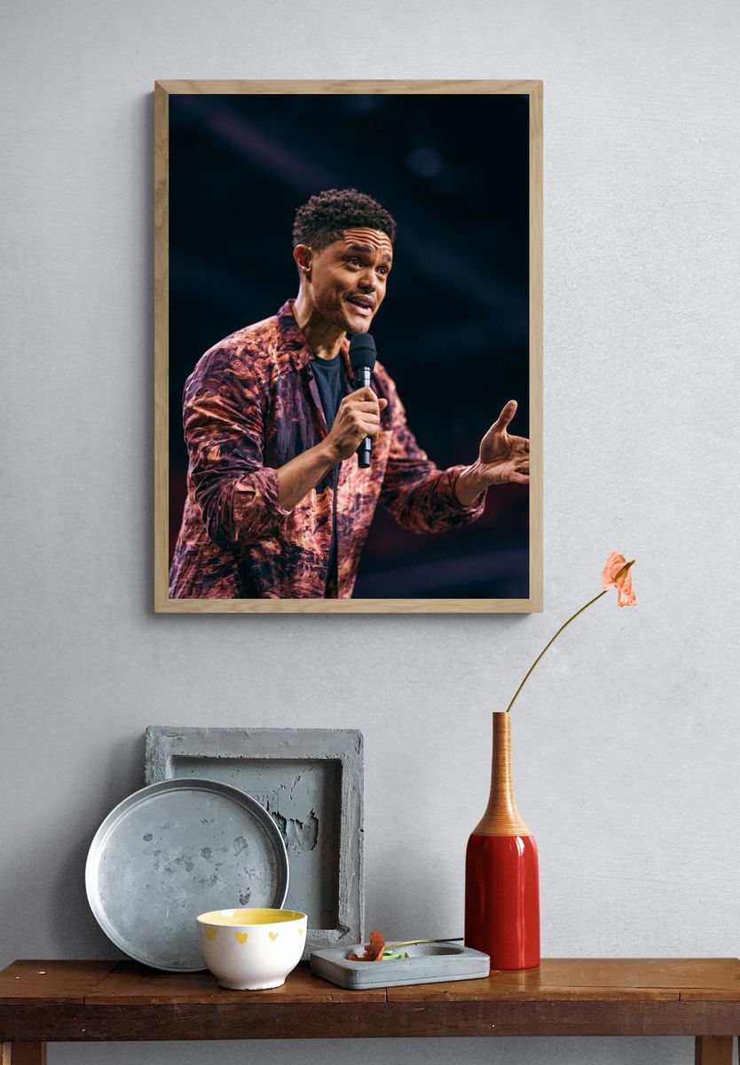 Stand-Up Comedian Portrait Print. — room view 3