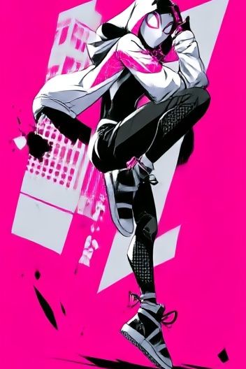 Spider-Man Neon Pop-Art Poster. poster — comics art