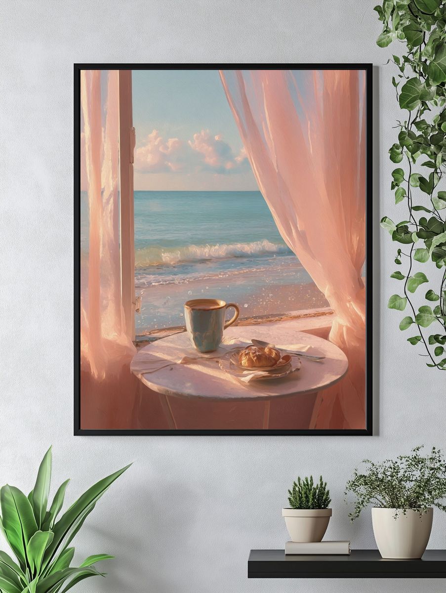 Coastal Morning View — Fine Art Print. — room view 4