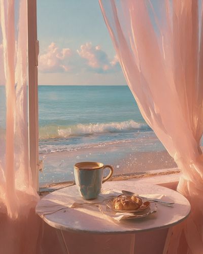 Coastal Morning View — Fine Art Print. poster print