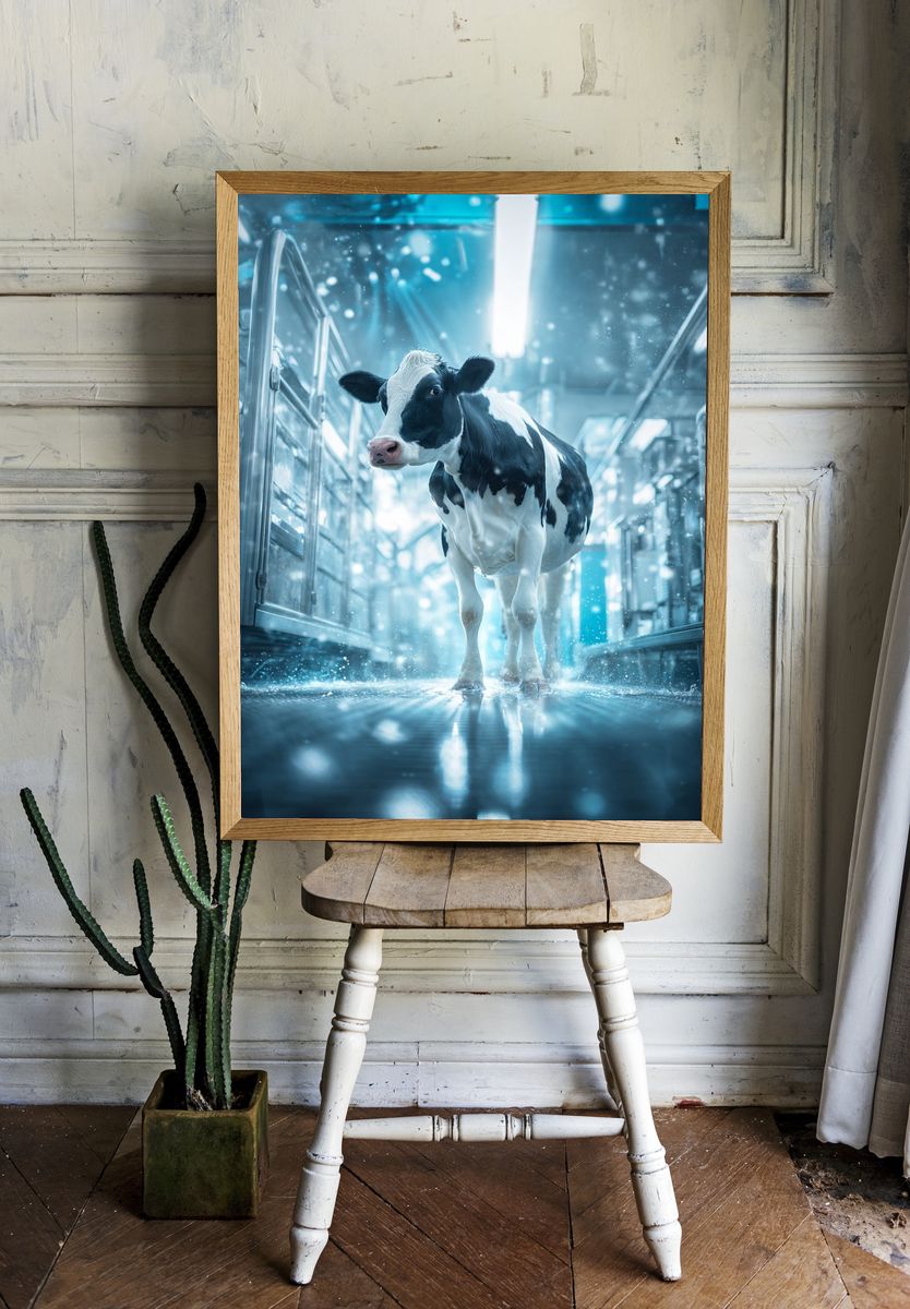 Curious Cow — Photography Print room preview