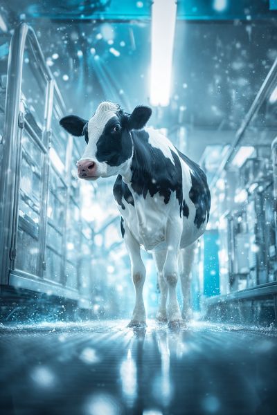 Curious Cow — Photography Print. poster