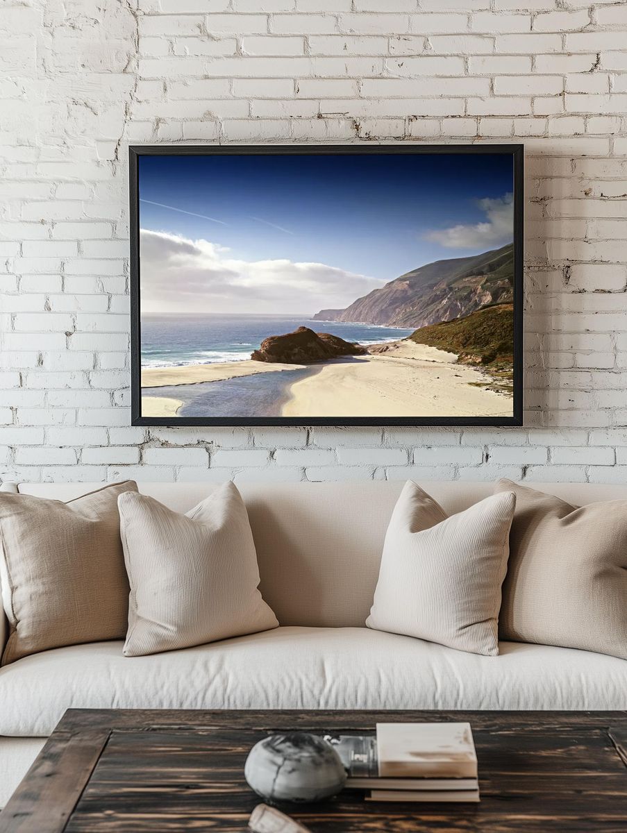 Coastal Landscape — Nature Print. room preview
