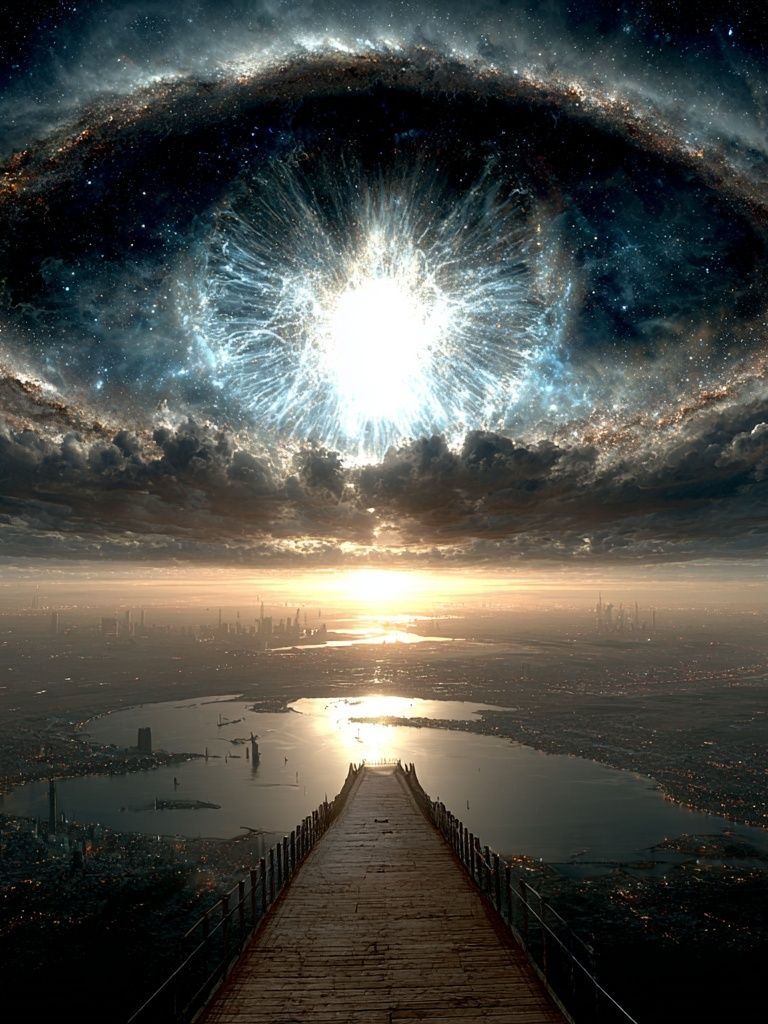 Cosmic Eye — Space Art Print. poster — space art