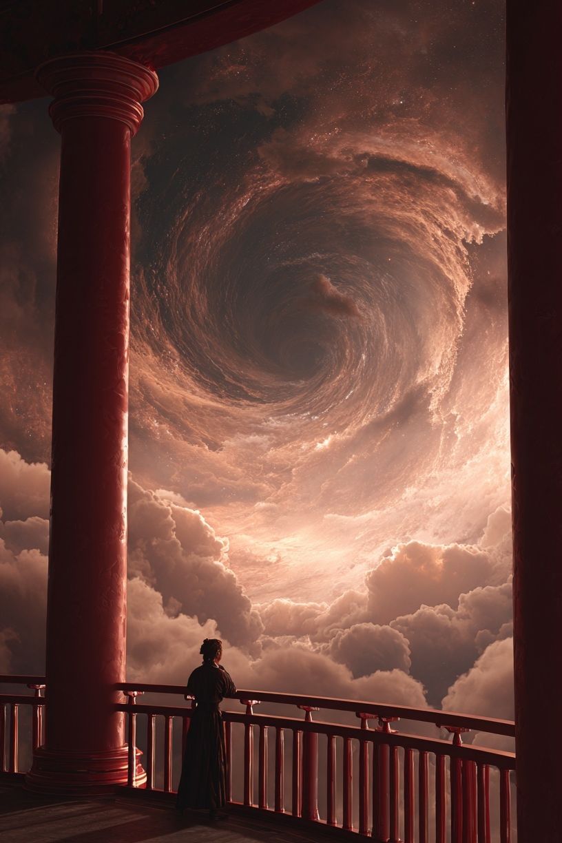 Cosmic Spiral — Fine Art Print. poster detail