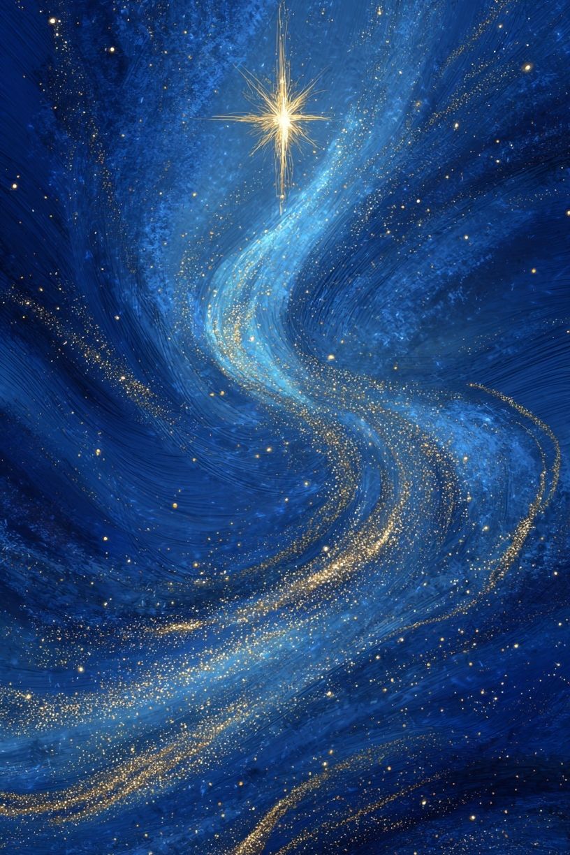 Celestial Pathway — Space Print. poster — space art
