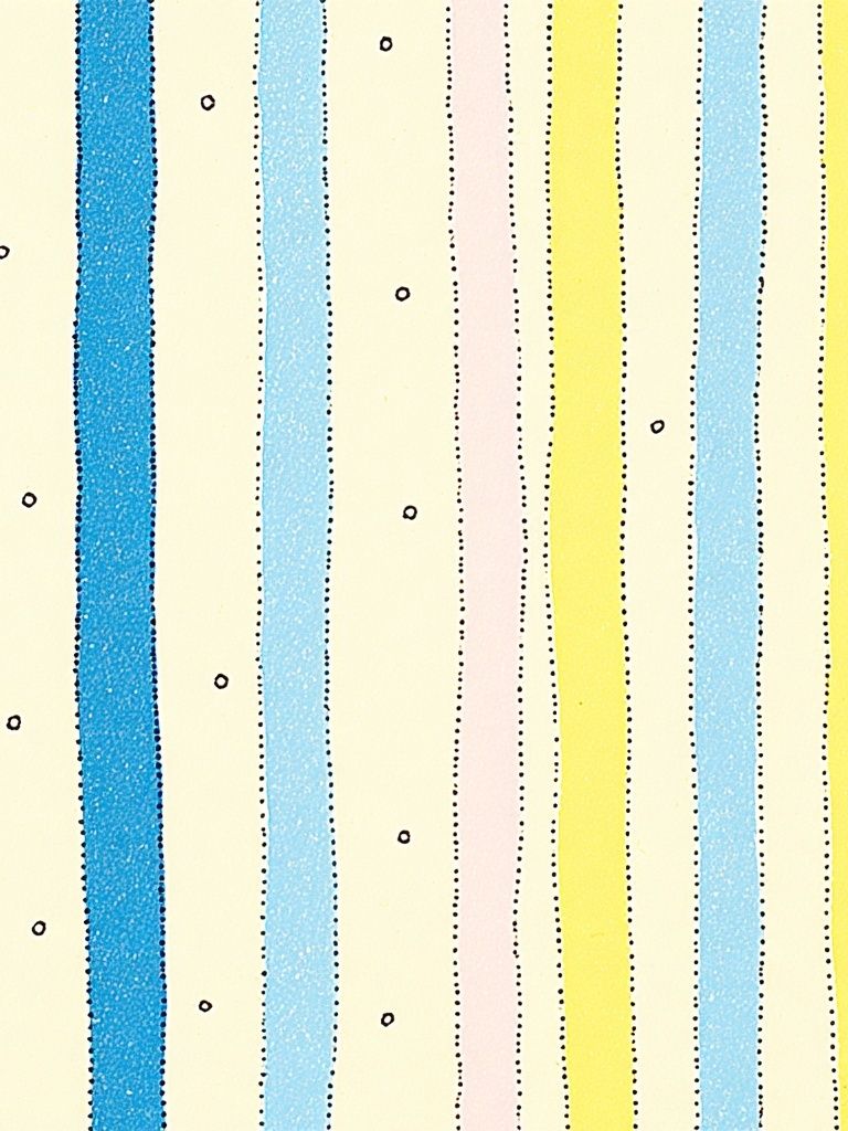 Colorful Striped Pattern Poster. poster — abstract art