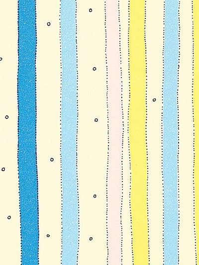 Colorful Striped Pattern Poster. poster print