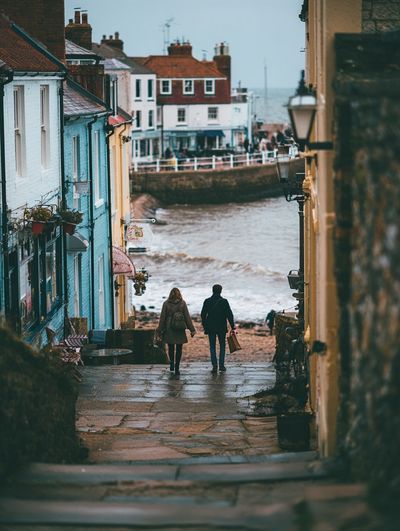 Coastal Stroll — Photography Print. poster