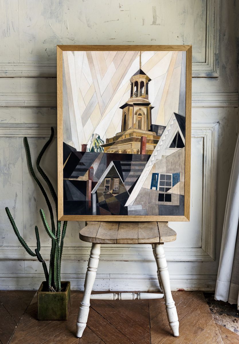 Sir Christopher Wren (1920) painting. — room view 1