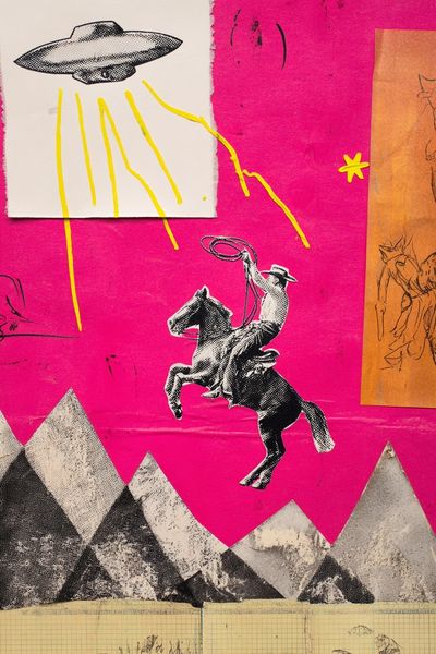 Cowboy and UFO