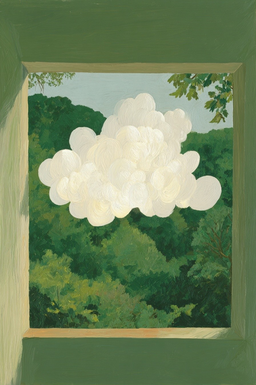 Cloudy — Fine Art Print. poster — fine-art art