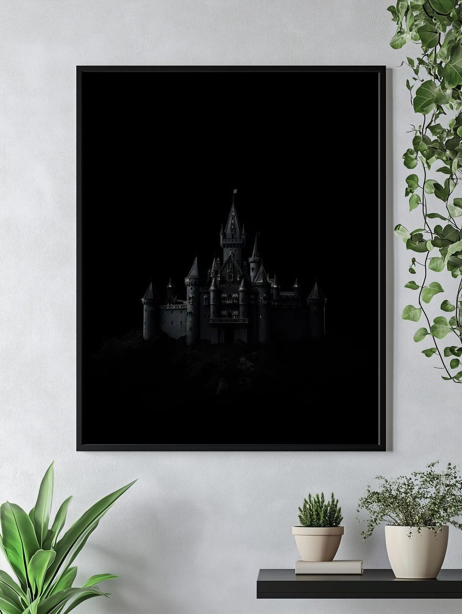 Dark Castle — Fine Art Print. — room view 4