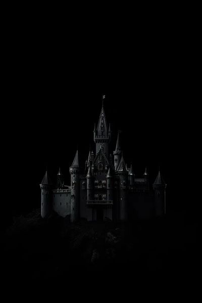 Dark Castle — Fine Art Print. poster