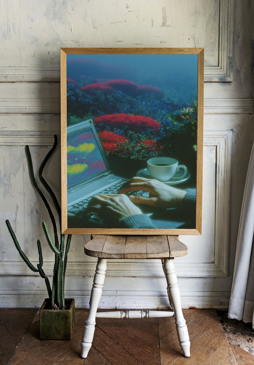 Digital Artistry — Surreal Print. — room view 1