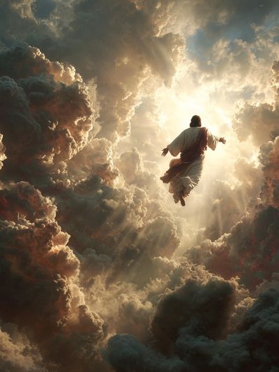 Divine Ascension — Fine Art Print. poster