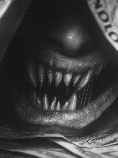 Dark Creature — Fine Art Print. poster print