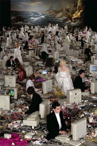 Digital Chaos — Fine Art Print. poster print