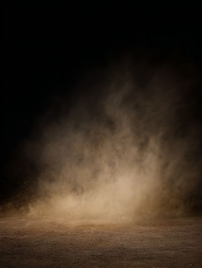 Desert Dust Cloud Photography Poster. poster print