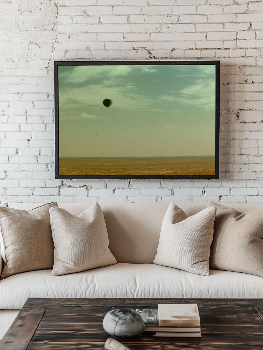 Desert Sky Horizon Photography Poster. room preview