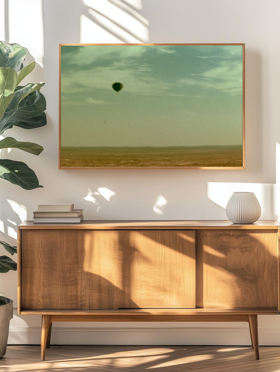 Desert Sky Horizon Photography Poster. — room view 3