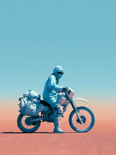 Desert Rider Photography Poster.