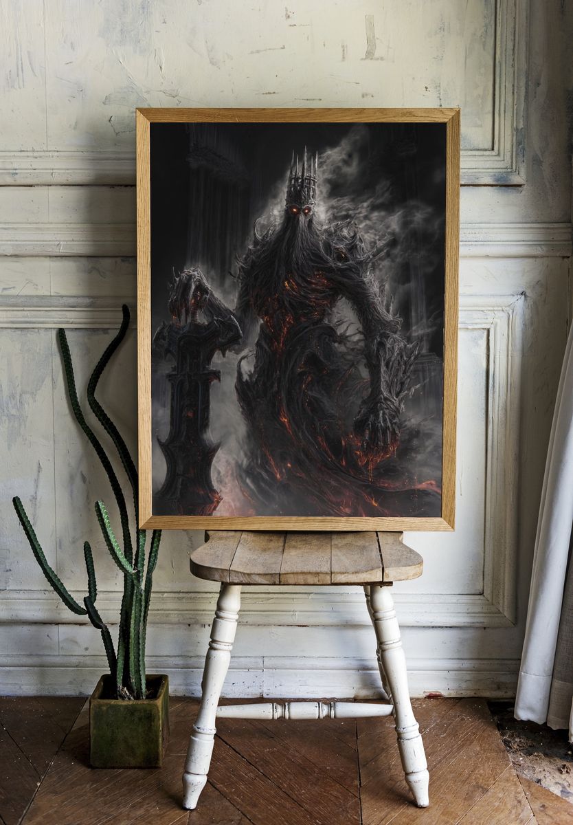 Dark Fantasy King Poster room preview