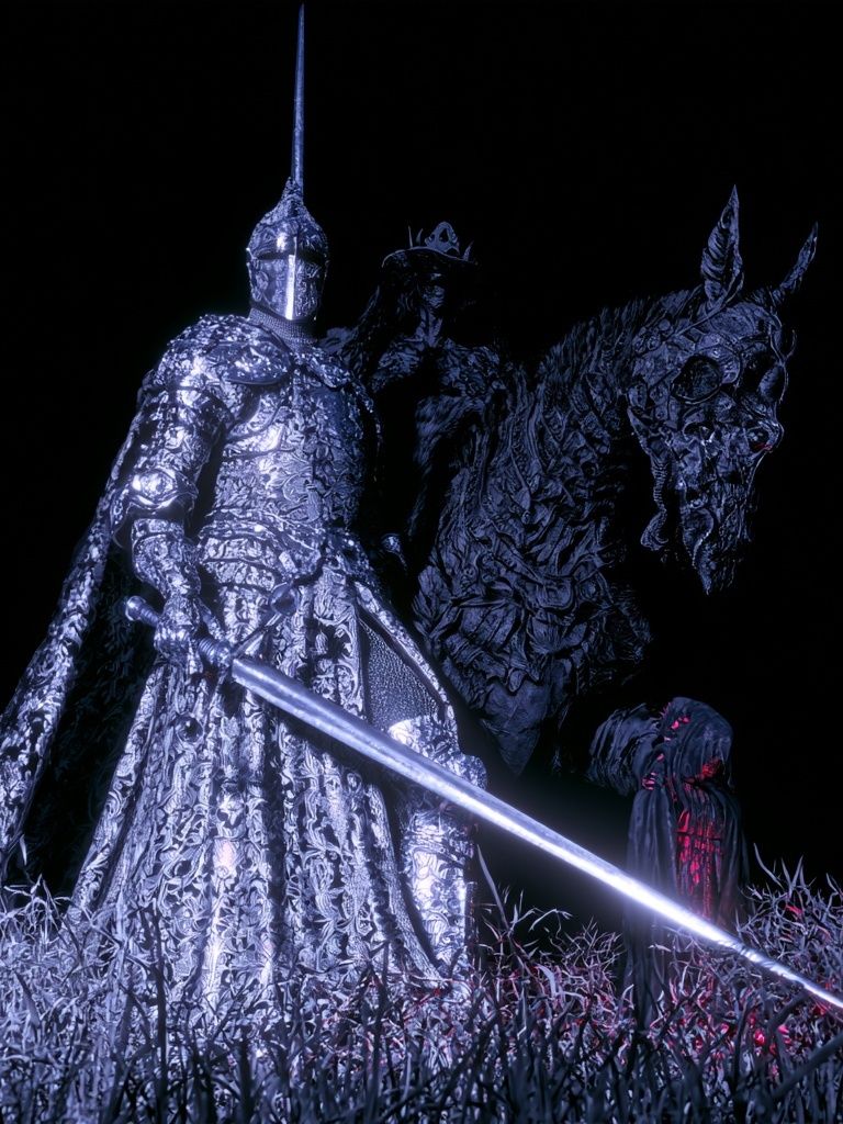 Dark Fantasy Knight Poster. poster detail
