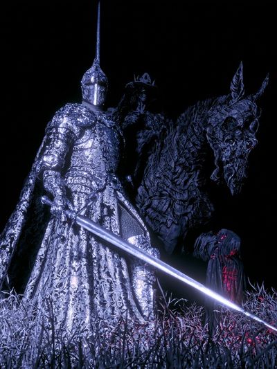 Dark Fantasy Knight Poster.