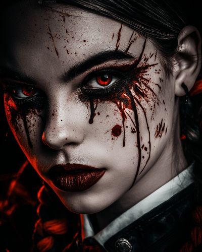 Dark Fantasy Portrait Poster. poster print