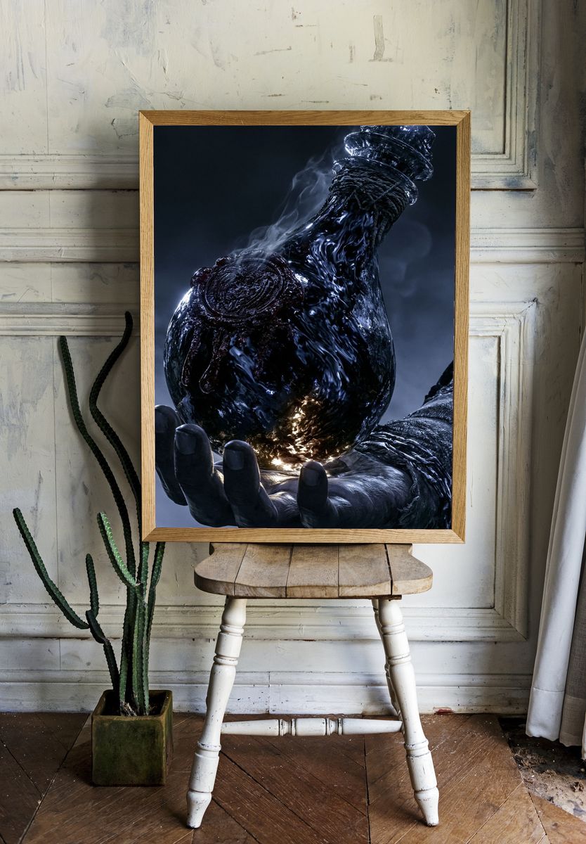 Dark Fantasy Relic Poster. room preview
