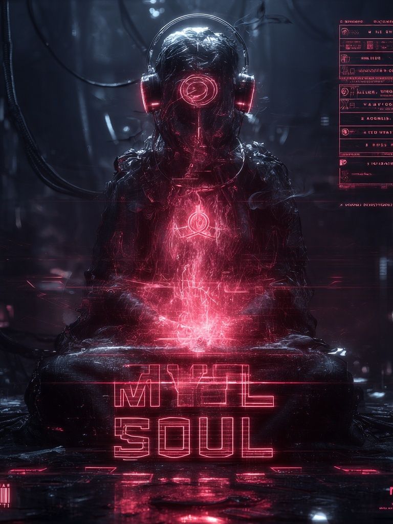 My Soul — Digital Art Print. poster — illustration art