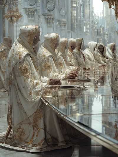 Divine Gathering — Fine Art Print. poster print