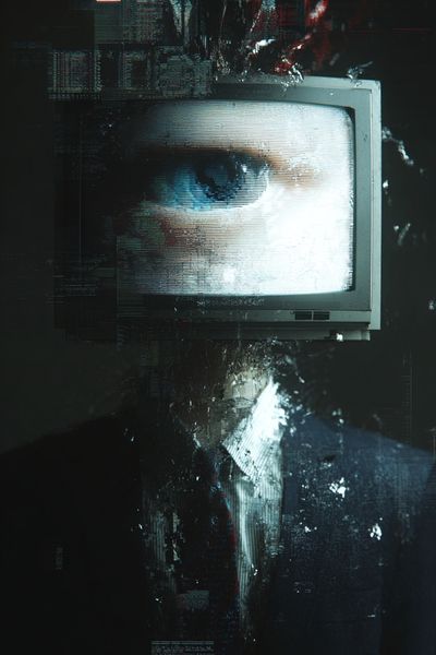 Digital Eye — Surrealism Print. poster print
