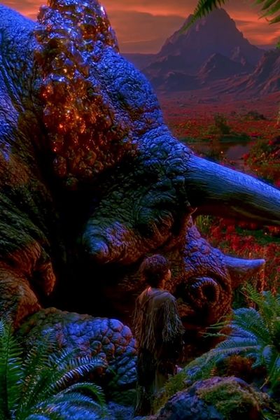 Dinosaur Valley Sunset Poster. poster