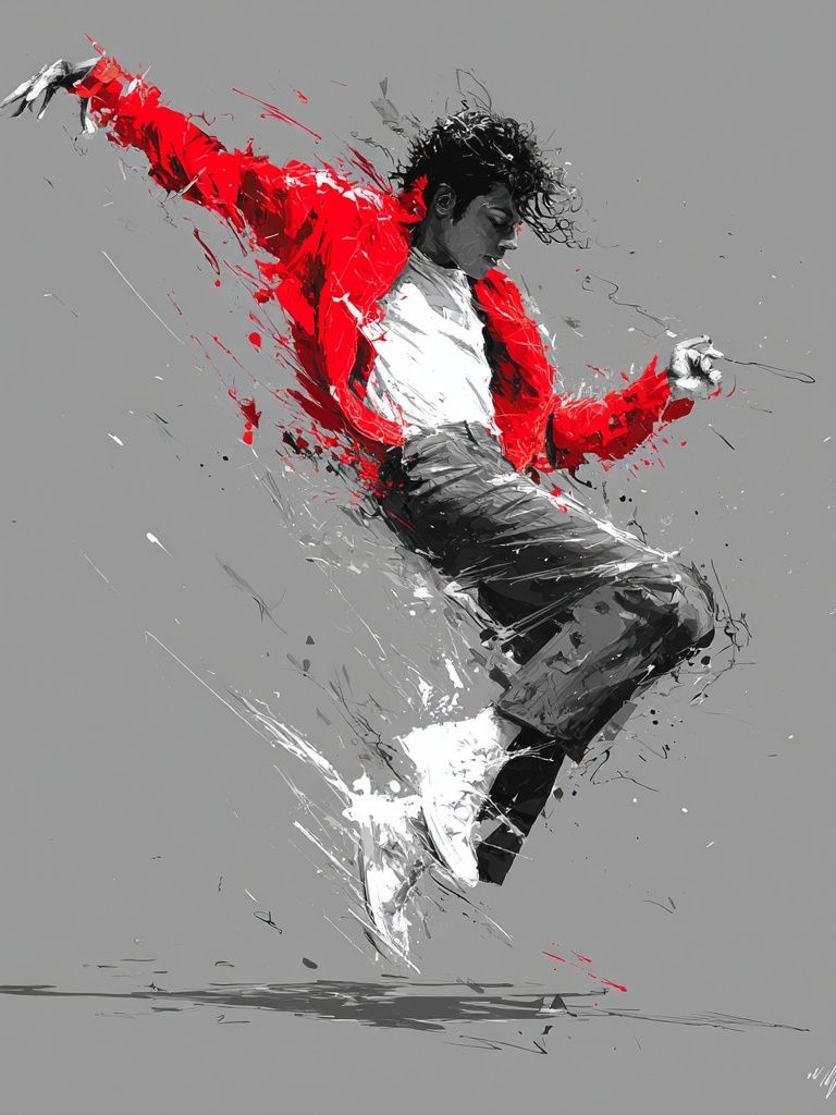 Dancing Icon — Pop Art Print. poster — fine-art art