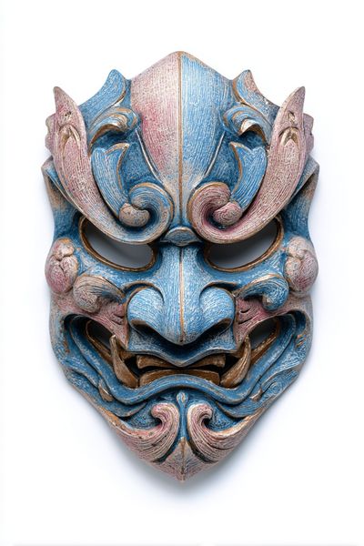 Decorative Mask — Art Print. poster print