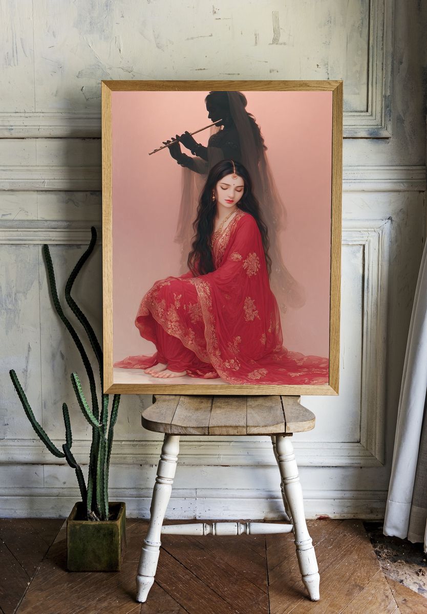 Divine Melody — Ethereal Art Print room preview