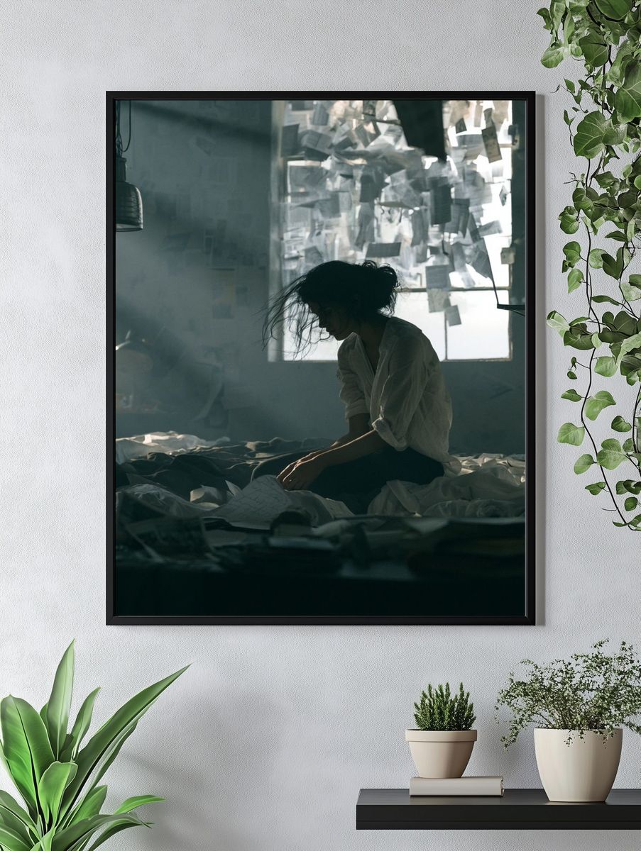 Dreamlike Studio Portrait Print. — room view 4