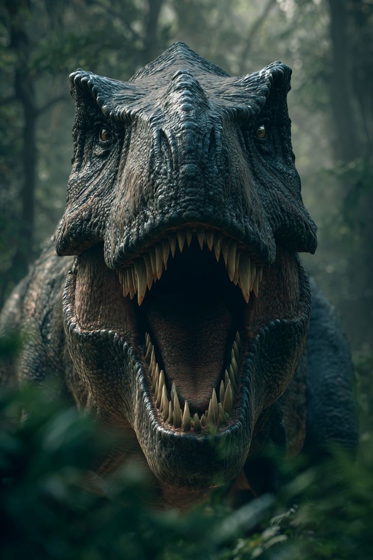Tyrannosaurus Rex — Dinosaur Art Print. poster detail