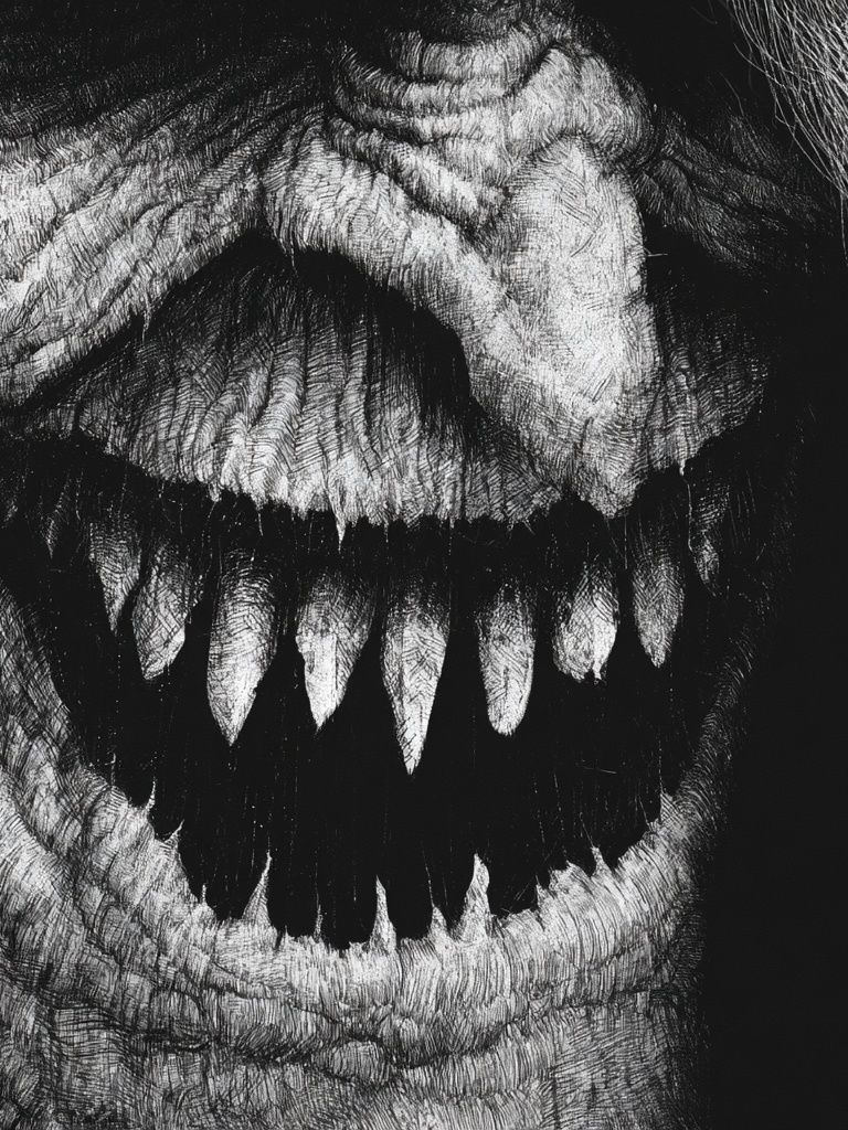 Tyrannosaurus Rex Close-Up Print. poster — animals art