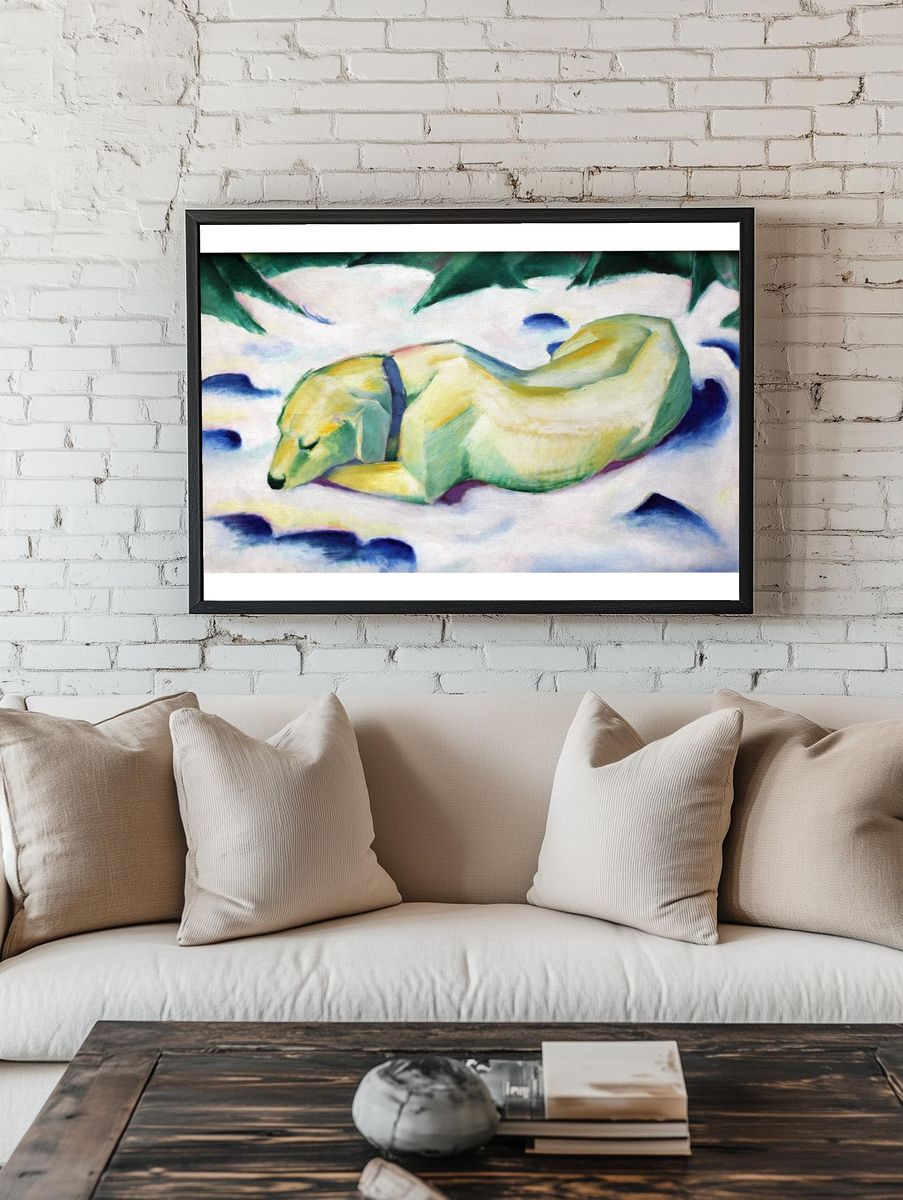 Sleeping Dog — Fine Art Print room preview