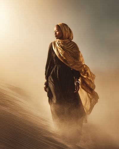 Desert Portrait Photography Poster. poster print