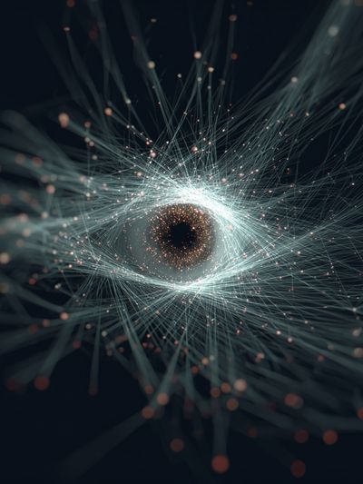 Abstract Eye — Digital Art Print. poster print