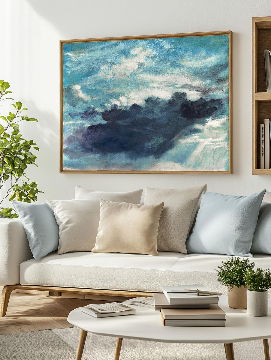 Dramatic Sky — Fine Art Print. — room view 2